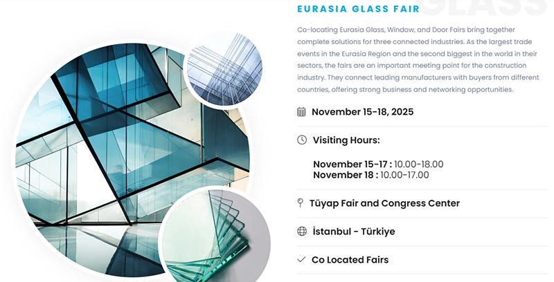 Eurasia Vitri Pulchri 15th-18th,2025 in Istanbul, Turcia.